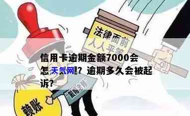 信用卡7000逾期了起诉了，信用卡逾期7000元，已被起诉！该如何应对？