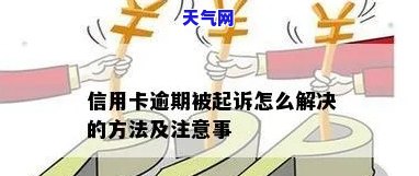 信用卡逾期有起诉成功的可能，如何应对？