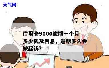 信用卡9000元逾期多久会面临诉讼风险？