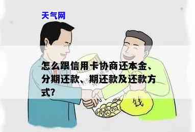 怎么和信用卡协商分期、个性化分期及还款方案？