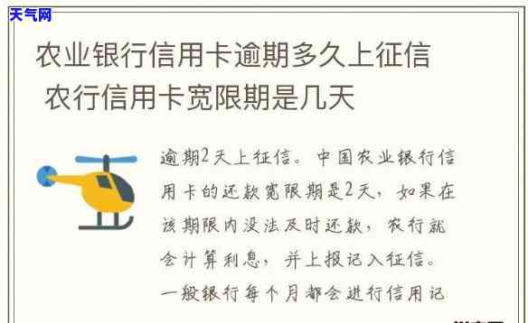 农业银行卡信用卡还款宽限多少天，农业银行卡信用卡还款：宽限期限介绍