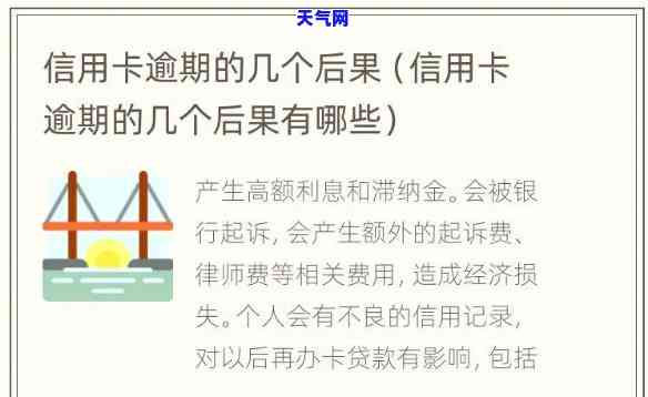 逾期信用卡，警惕！逾期信用卡可能导致严重后果