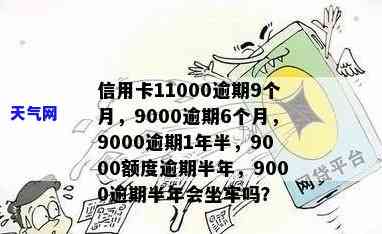 信用卡11000逾期9个月，其他信用卡也存在长期未还情况