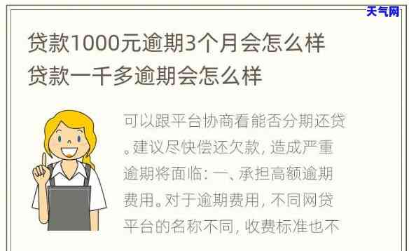 逾期信用卡1000元，警惕！逾期信用卡1000元可能导致严重后果