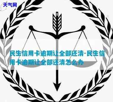 民生信用卡逾期：如何协商还款，能否只还本金？