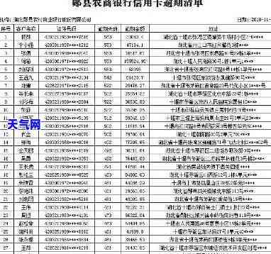 孝县信用卡逾期人员，曝光！孝县信用卡逾期人员公布