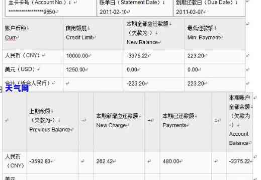 信用卡还款后，多久能收到账单？