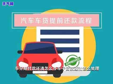 信用卡提前还车贷流程-信用卡提前还车贷流程是什么