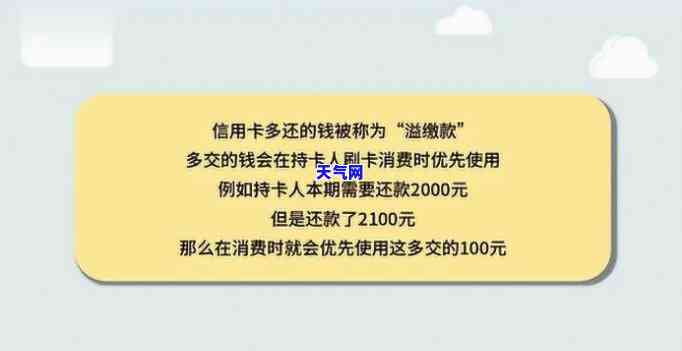 信用卡多还钱了好不好，信用卡多还钱了，这样做对吗？