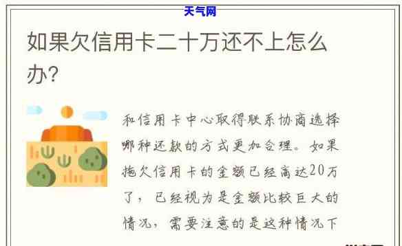 欠信用卡二万还不上怎么办，信用卡欠款2万元无法偿还，应该采取什么措？