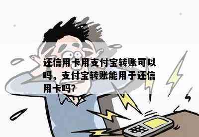 还信用卡用支付宝转账可以吗，支付宝转账能用于还信用卡吗？