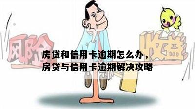 房贷和信用卡逾期怎么办，房贷与信用卡逾期解决攻略