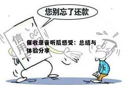 录音听后感受：总结与体验分享