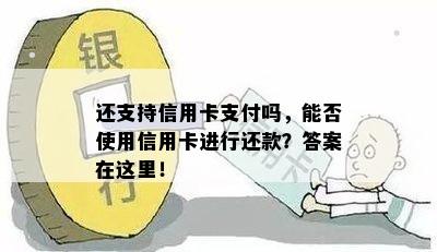 还支持信用卡支付吗，能否使用信用卡进行还款？答案在这里！