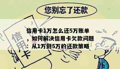 信用卡1万怎么还5万账单，如何解决信用卡欠款问题：从1万到5万的还款策略