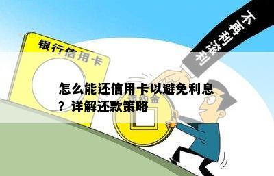 怎么能还信用卡以避免利息？详解还款策略