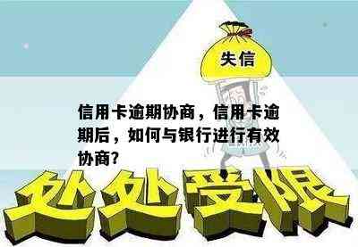 信用卡逾期协商，信用卡逾期后，如何与银行进行有效协商？