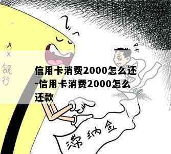 信用卡消费2000怎么还-信用卡消费2000怎么还款