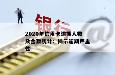 2020年信用卡逾期人数及金额统计：揭示逾期严重性