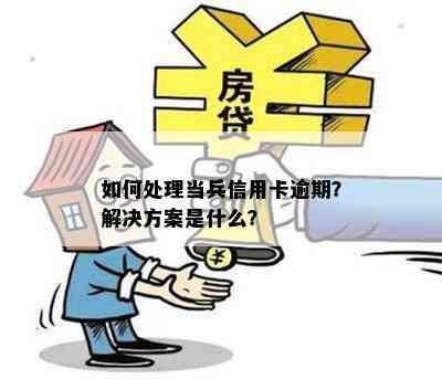 如何处理当兵信用卡逾期？解决方案是什么？