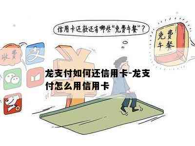 龙支付如何还信用卡-龙支付怎么用信用卡