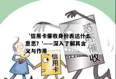 ‘信用卡身份表达什么意思？'——深入了解其含义与作用