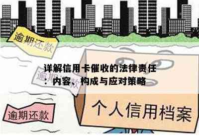 详解信用卡的法律责任：内容、构成与应对策略