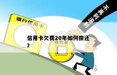 信用卡欠费20年如何偿还？