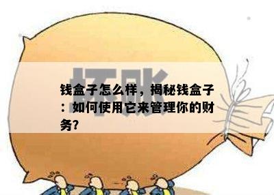 钱盒子怎么样，揭秘钱盒子：如何使用它来管理你的财务？