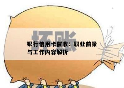 银行信用卡：职业前景与工作内容解析