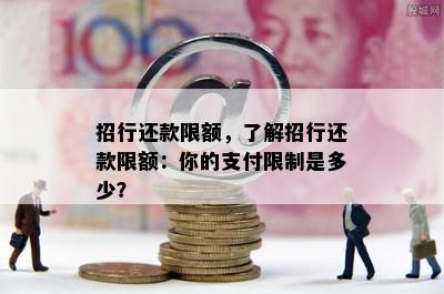 招行还款限额，了解招行还款限额：你的支付限制是多少？