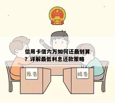 信用卡借六万如何还最划算？详解更低利息还款策略