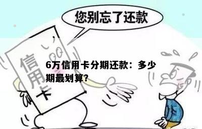 6万信用卡分期还款：多少期最划算？