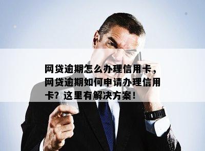 网贷逾期怎么办理信用卡，网贷逾期如何申请办理信用卡？这里有解决方案！