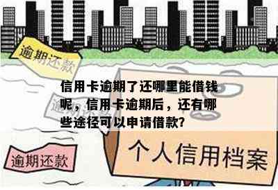 信用卡逾期了还哪里能借钱呢，信用卡逾期后，还有哪些途径可以申请借款？