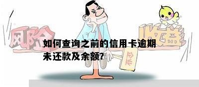 如何查询之前的信用卡逾期未还款及余额？