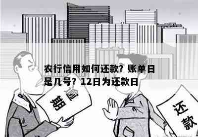 农行信用如何还款？账单日是几号？12日为还款日