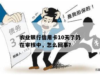 农业银行信用卡10天了仍在审核中，怎么回事？