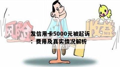 发信用卡5000元被起诉：费用及真实情况解析