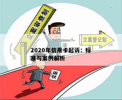 2020年信用卡起诉：标准与案例解析