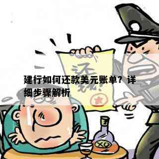 建行如何还款美元账单？详细步骤解析