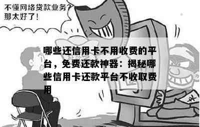 哪些还信用卡不用收费的平台，免费还款神器：揭秘哪些信用卡还款平台不收取费用