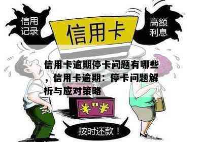 信用卡逾期停卡问题有哪些，信用卡逾期：停卡问题解析与应对策略