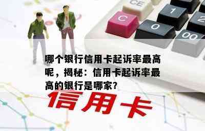 哪个银行信用卡起诉率更高呢，揭秘：信用卡起诉率更高的银行是哪家？