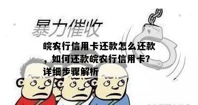 皖农行信用卡还款怎么还款，如何还款皖农行信用卡？详细步骤解析