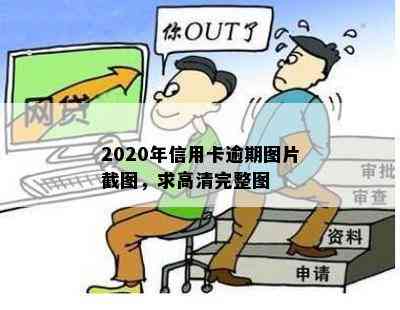 2020年信用卡逾期图片截图，求高清完整图