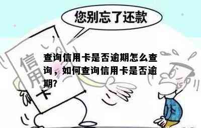 查询信用卡是否逾期怎么查询，如何查询信用卡是否逾期？