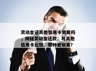 灵动金还其他信用卡划算吗，揭秘灵动金还款：与其他信用卡比较，哪种更划算？