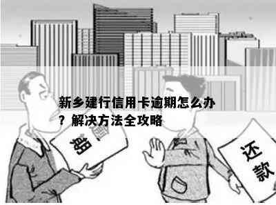 新乡建行信用卡逾期怎么办？解决方法全攻略