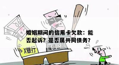 婚姻期间的信用卡欠款：能否起诉？是否属共同债务？